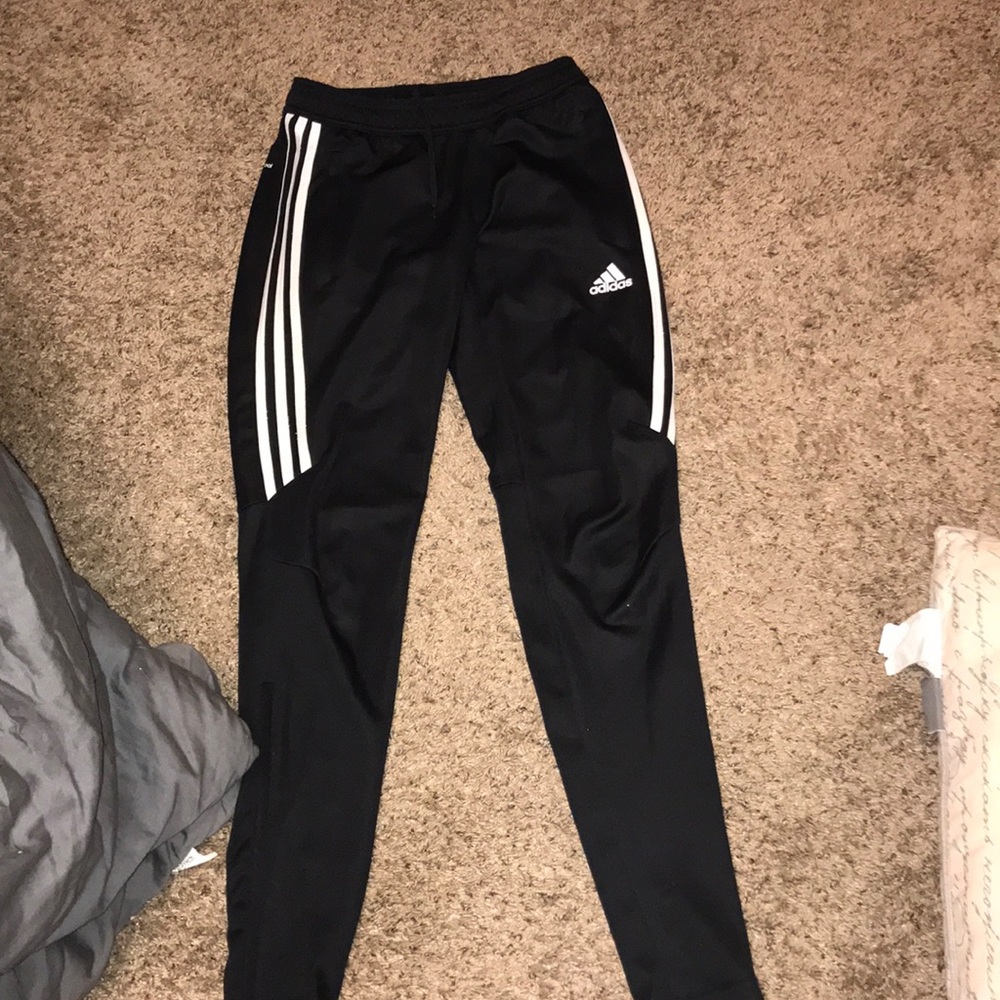 Black adidas pants